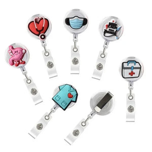 Retractable ID Badge Card Holder - The Fun Range