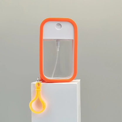 Hand Sanitiser Mist Spray and Silicon Cover with Clip (50ml Refillable)