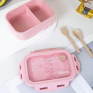 Eco-Friendly Wheat Straw Lunch Box (850ml)