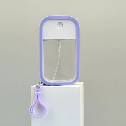 Hand Sanitiser Mist Spray and Silicon Cover with Clip (50ml Refillable)