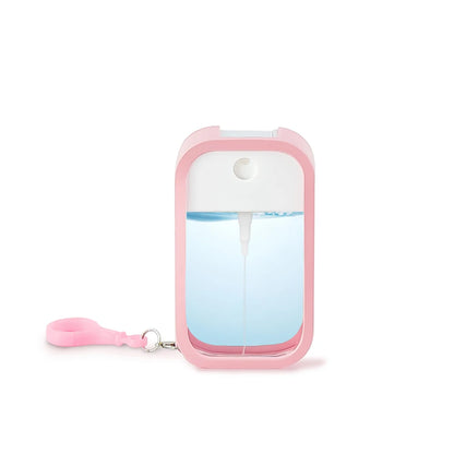 Hand Sanitiser Mist Spray and Silicon Cover with Clip (50ml Refillable)