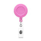 Plain Retractable ID Badge Holder