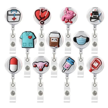 Retractable ID Badge Card Holder - The Fun Range