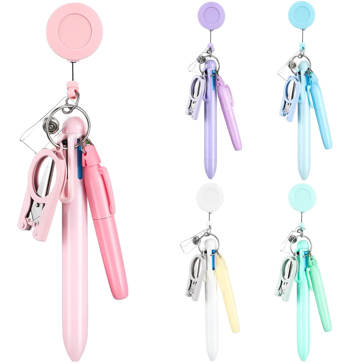 Retractable Clip-On Pen Set for Healthcare Workers