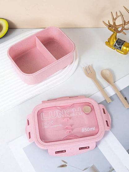 Eco-Friendly Wheat Straw Lunch Box (850ml)